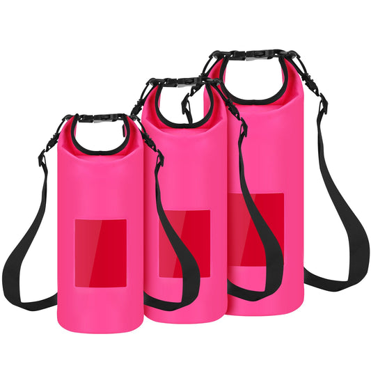 Floating Waterproof Dry Bag- Pink