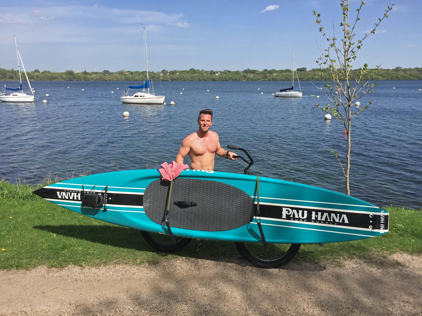 Longboard Rack with SUP Lower Bar Set