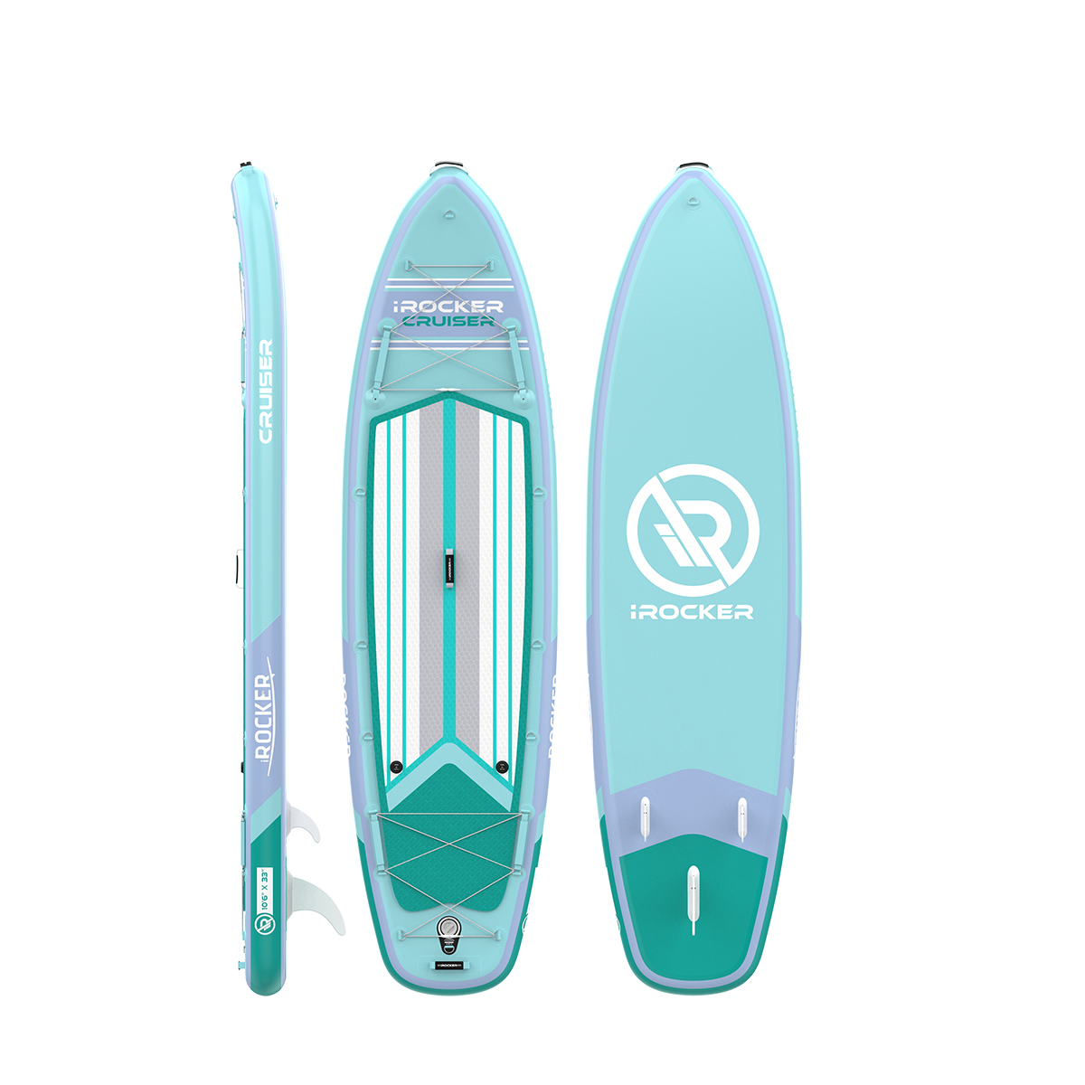 iROCKER CRUISER 10'6" Inflatable Paddle Board