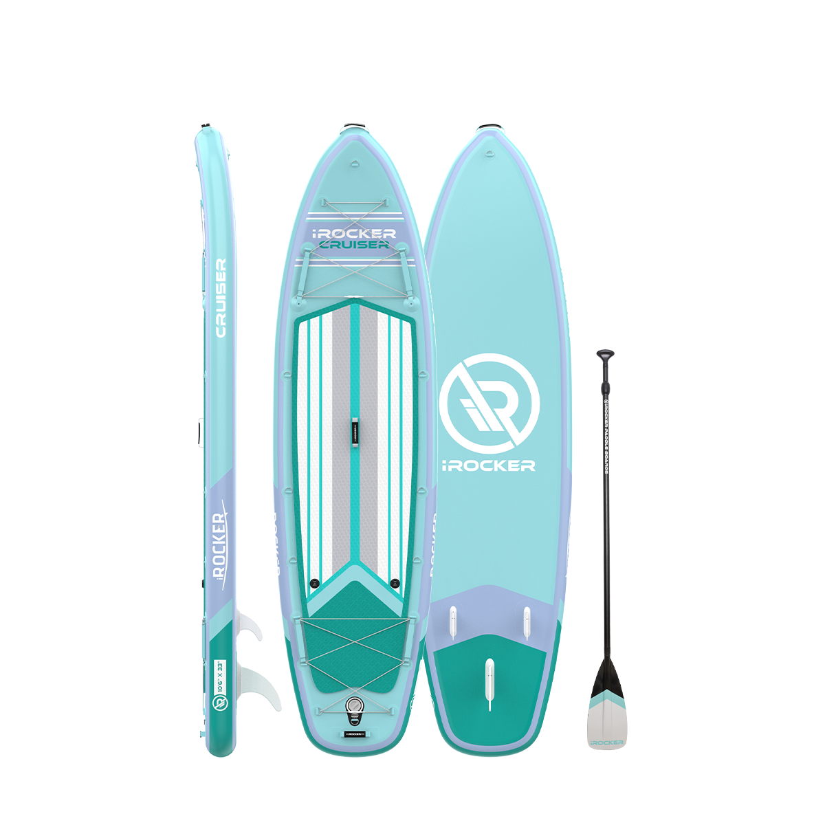 iROCKER CRUISER 10'6" Inflatable Paddle Board