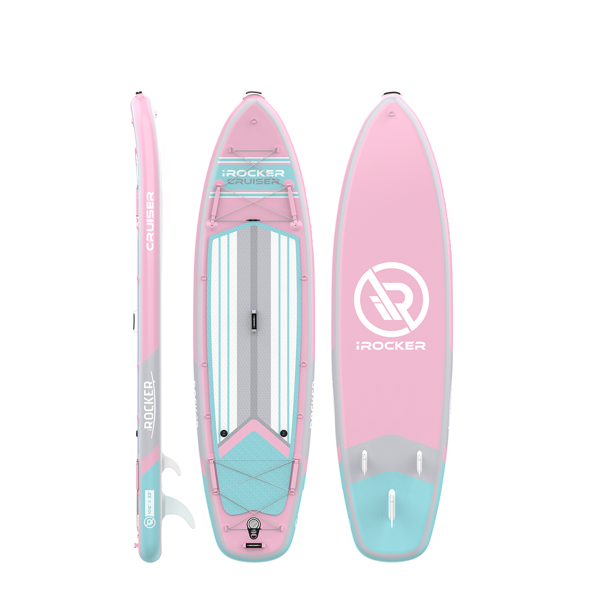 iROCKER CRUISER 10'6" Inflatable Paddle Board