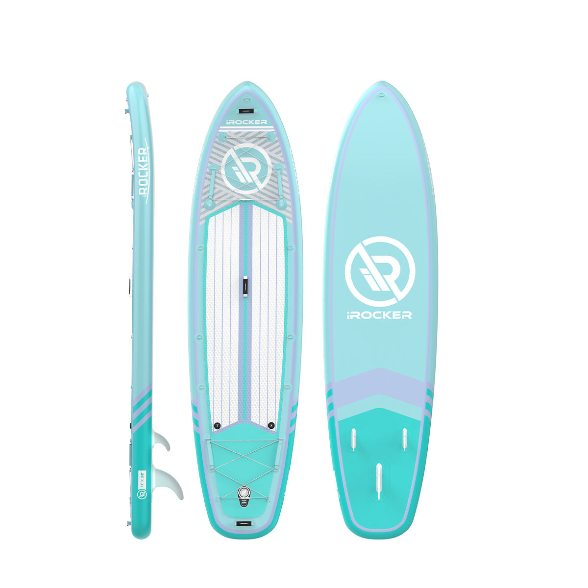 iROCKER ALL AROUND 11' Inflatable Paddle Board