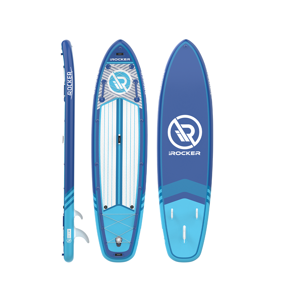 iROCKER ALL AROUND 11' Inflatable Paddle Board