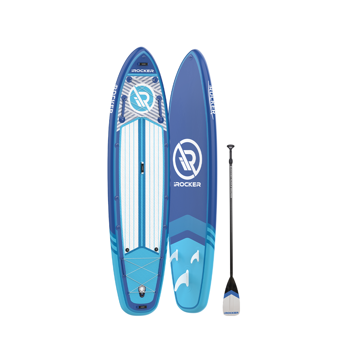 iROCKER ALL AROUND 11' Inflatable Paddle Board