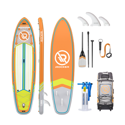 iROCKER ALL AROUND 11' Inflatable Paddle Board