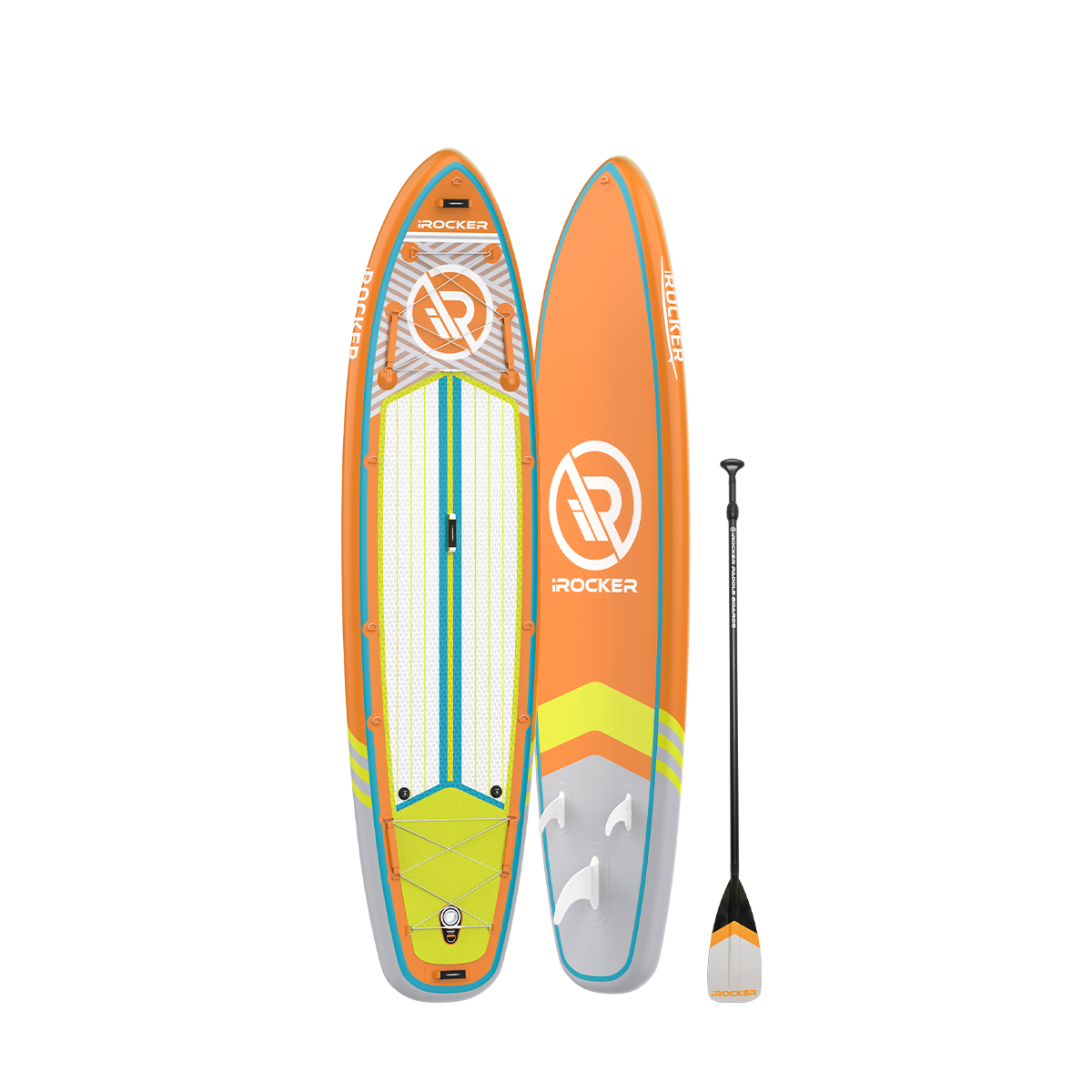 iROCKER ALL AROUND 11' Inflatable Paddle Board