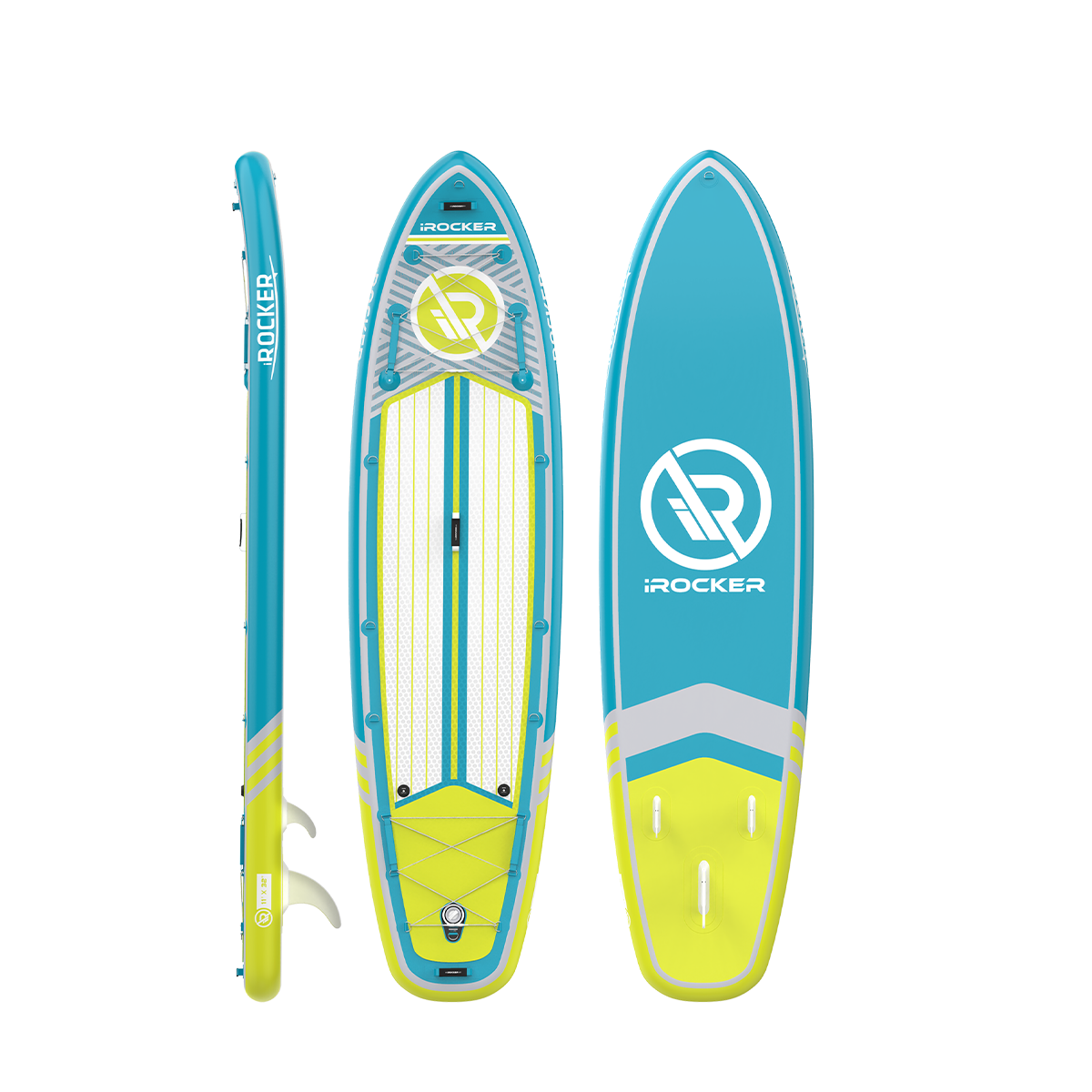 iROCKER ALL AROUND 11' Inflatable Paddle Board