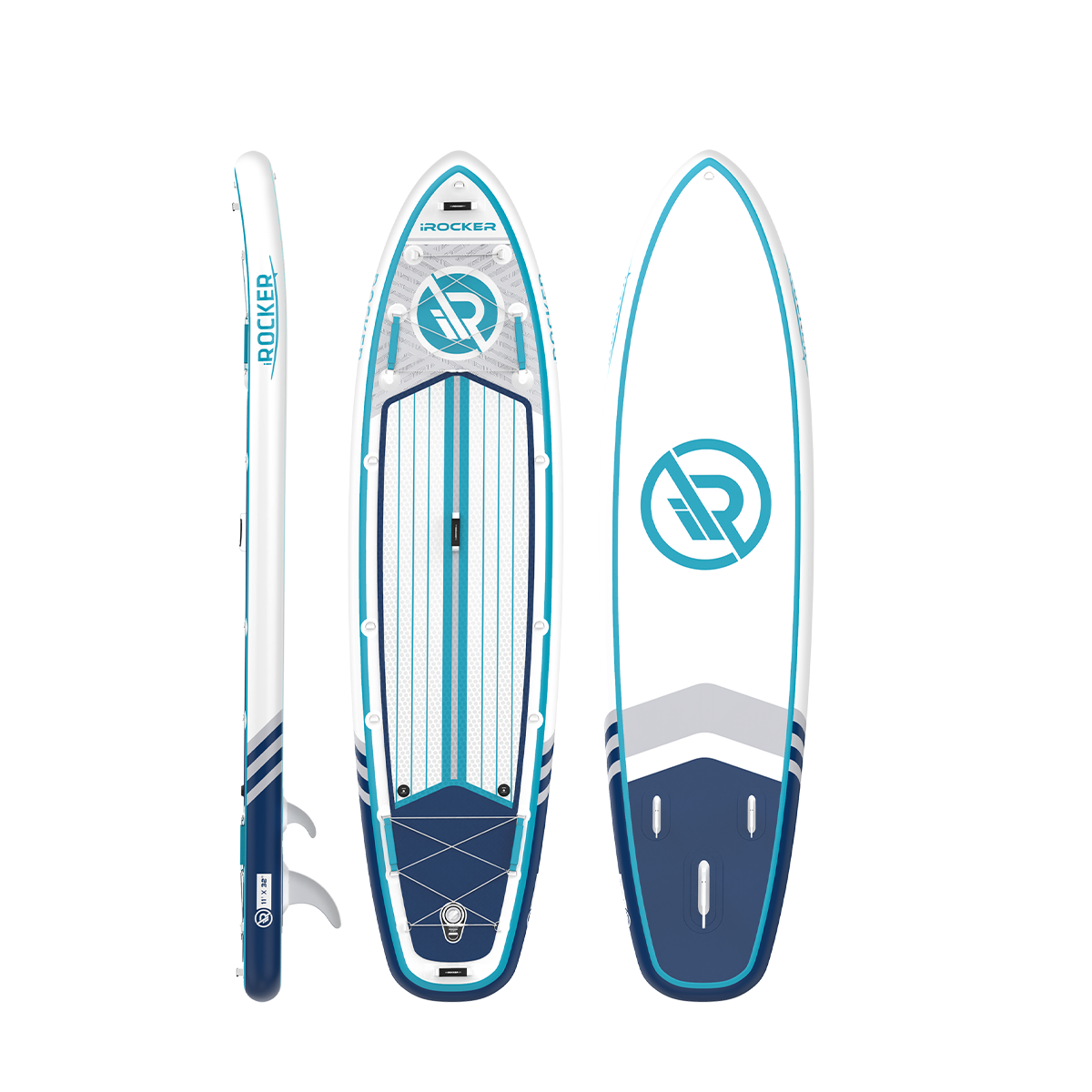 iROCKER ALL AROUND 11' Inflatable Paddle Board